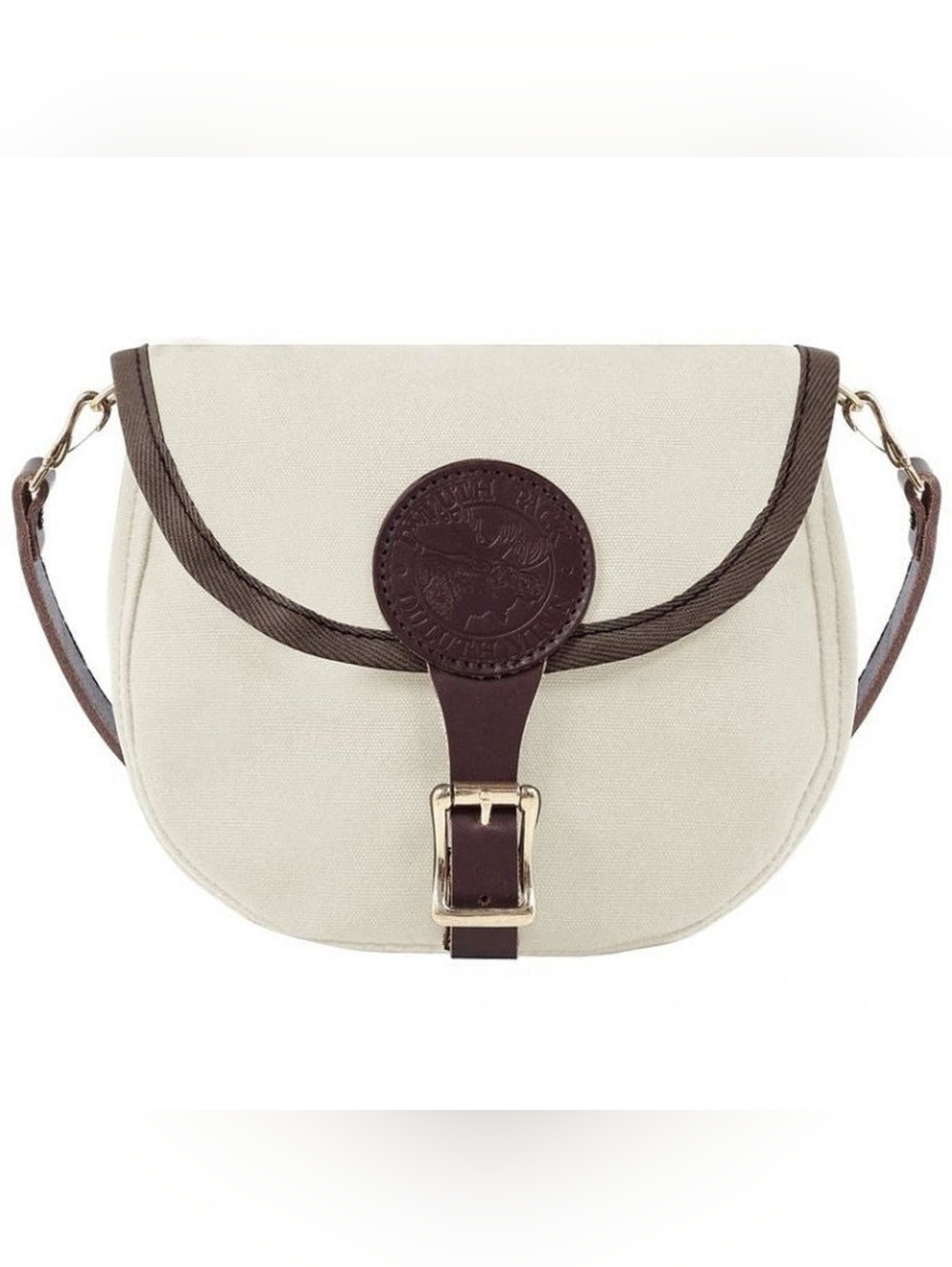 Duluth Pack Small Shell Purse, a handcrafted canvas and leather crossbody bag